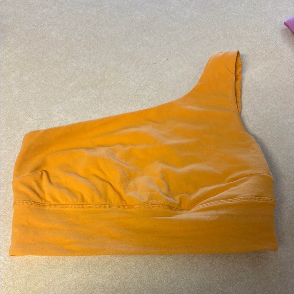 Lululemon one strap sport bra size 8